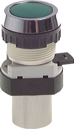 Exemplary representation: 3/2-way pushbutton valve